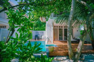 Family Duplex Beach Villa with pool – Amaya Kuda Rah
