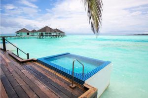 Water Front Beach Villa with Pool – Kihaa Maldives