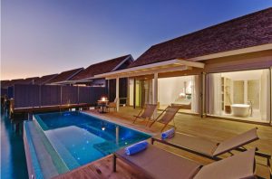 Thundi Water Villa With Pool – Kuramathi Maldives